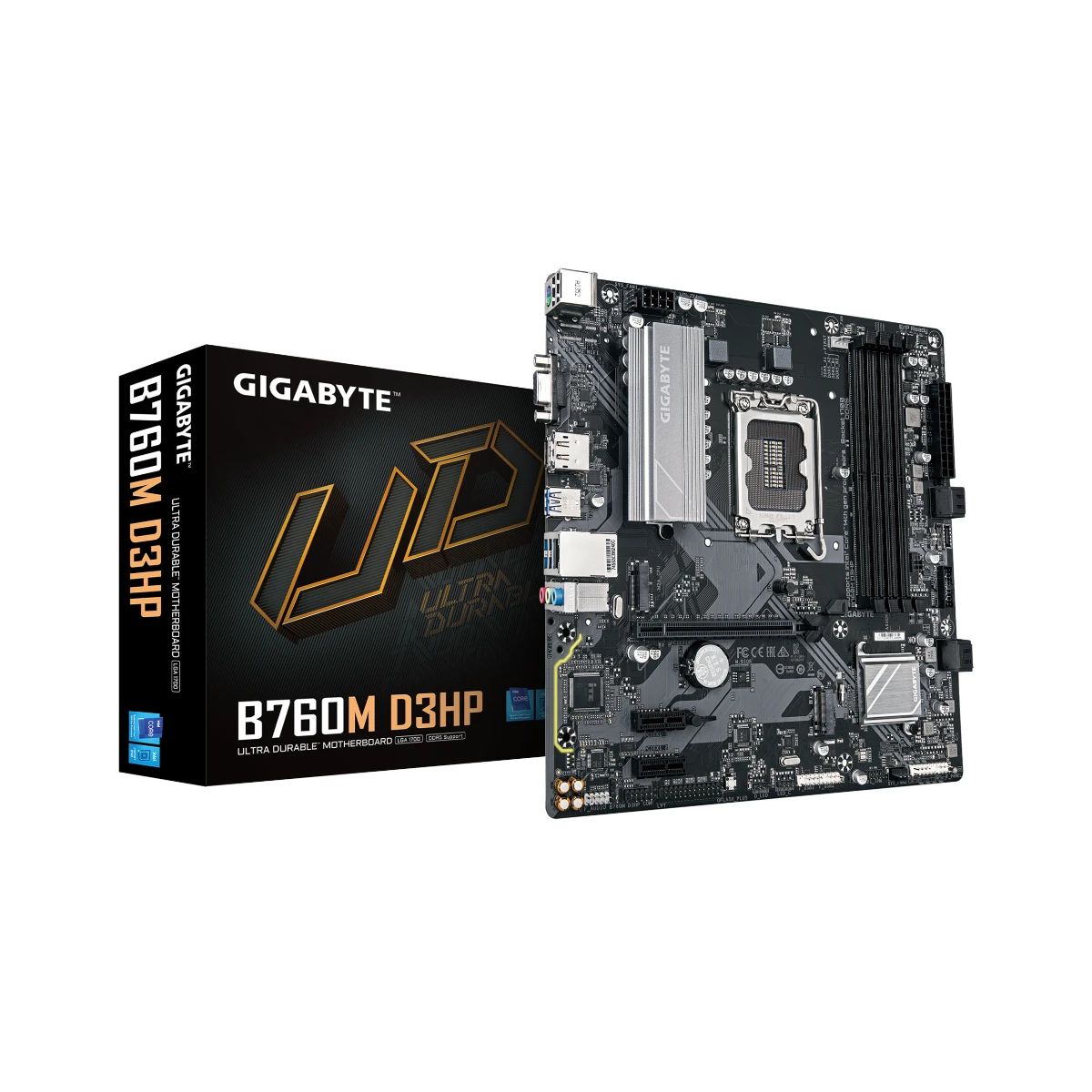 Gigabyte B760M D3HP DDR4 Micro-ATX Motherboard | B760M-D3HP