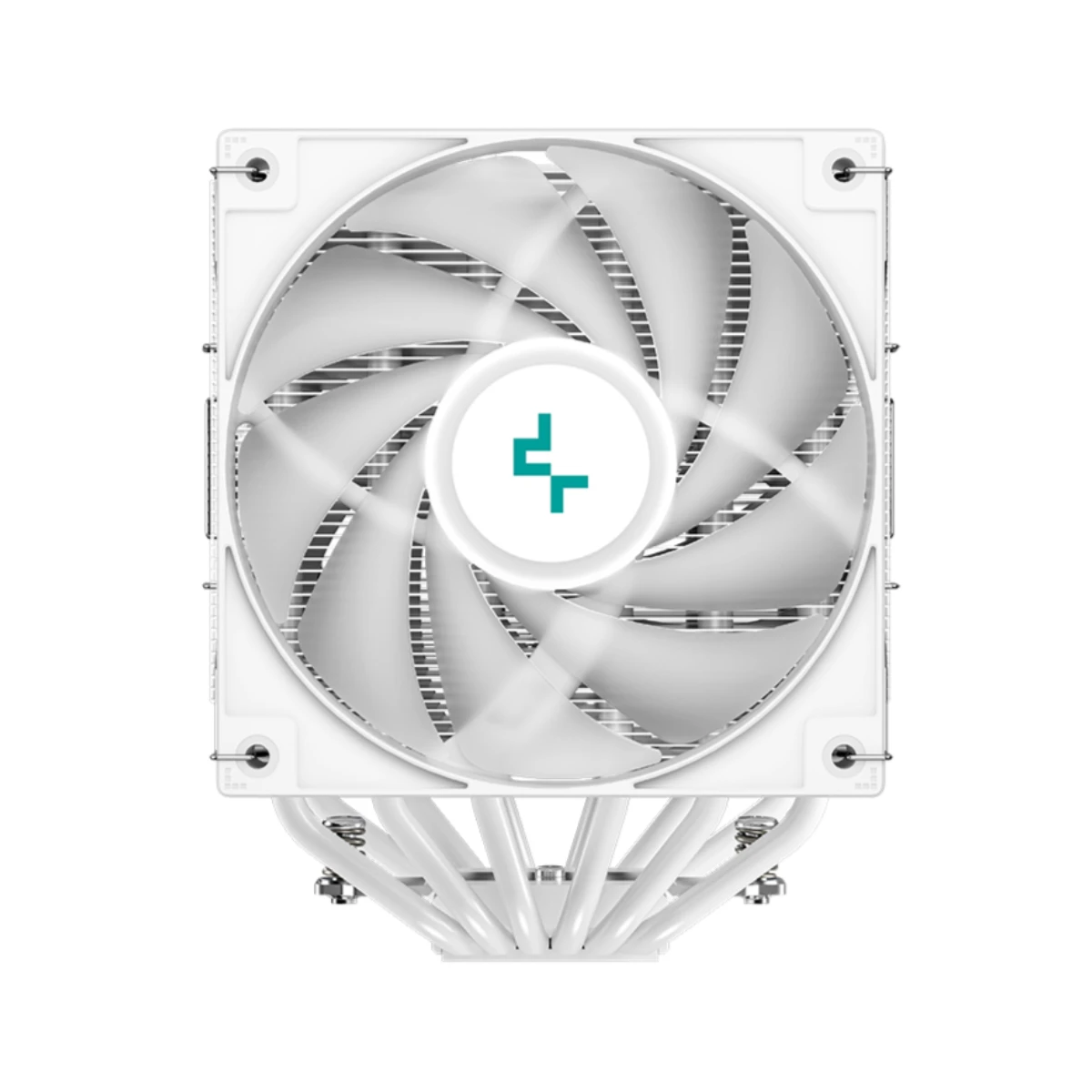 DeepCool AG620 ARGB CPU Air Cooler (Dual Tower, Dual Fan, ARGB Lighting, White) | R-AG620-WHAMMN-GJD view 2