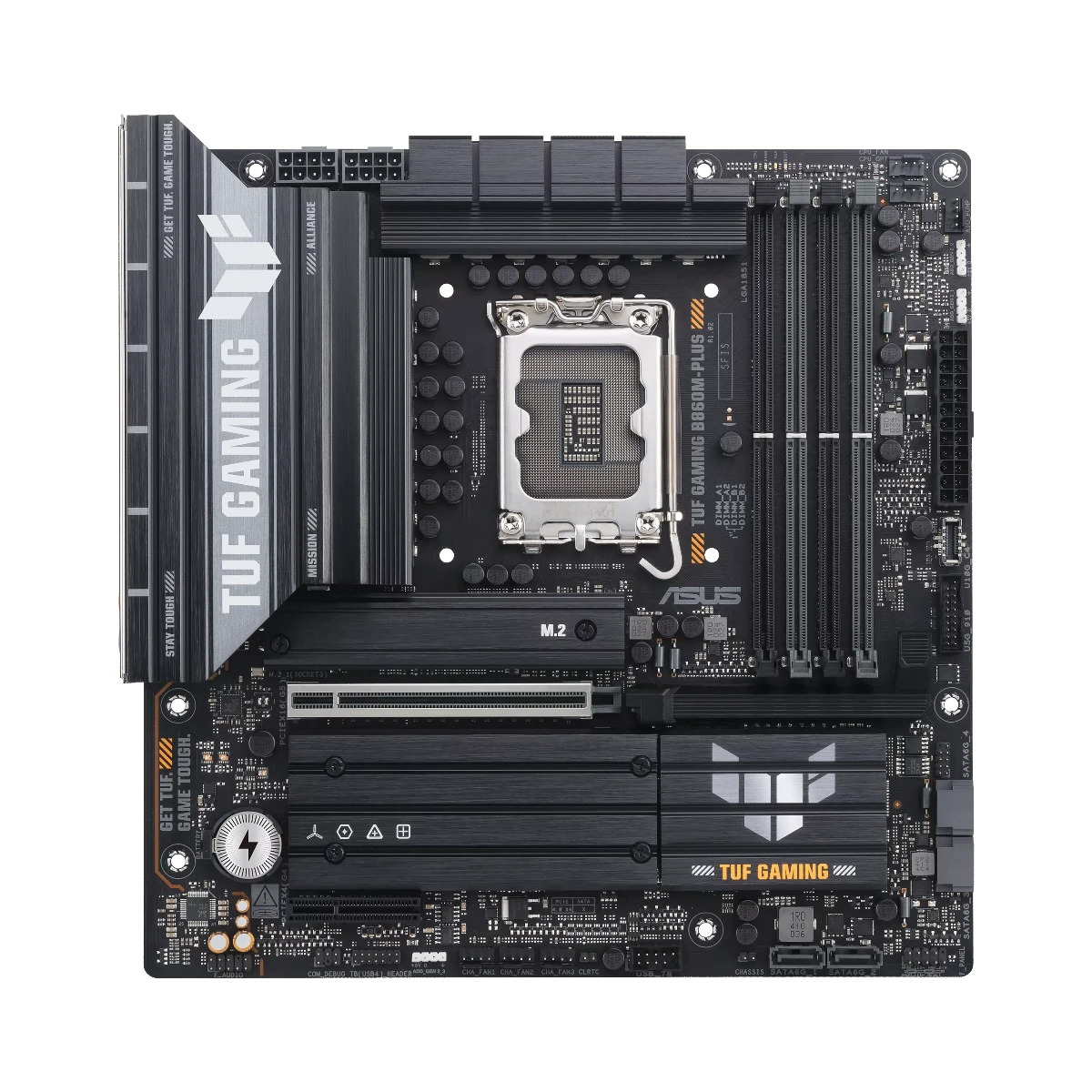 ASUS TUF GAMING B860M-PLUS LGA 1851 Micro-ATX Gaming Motherboard | 90MB1JW0-M0EAY0