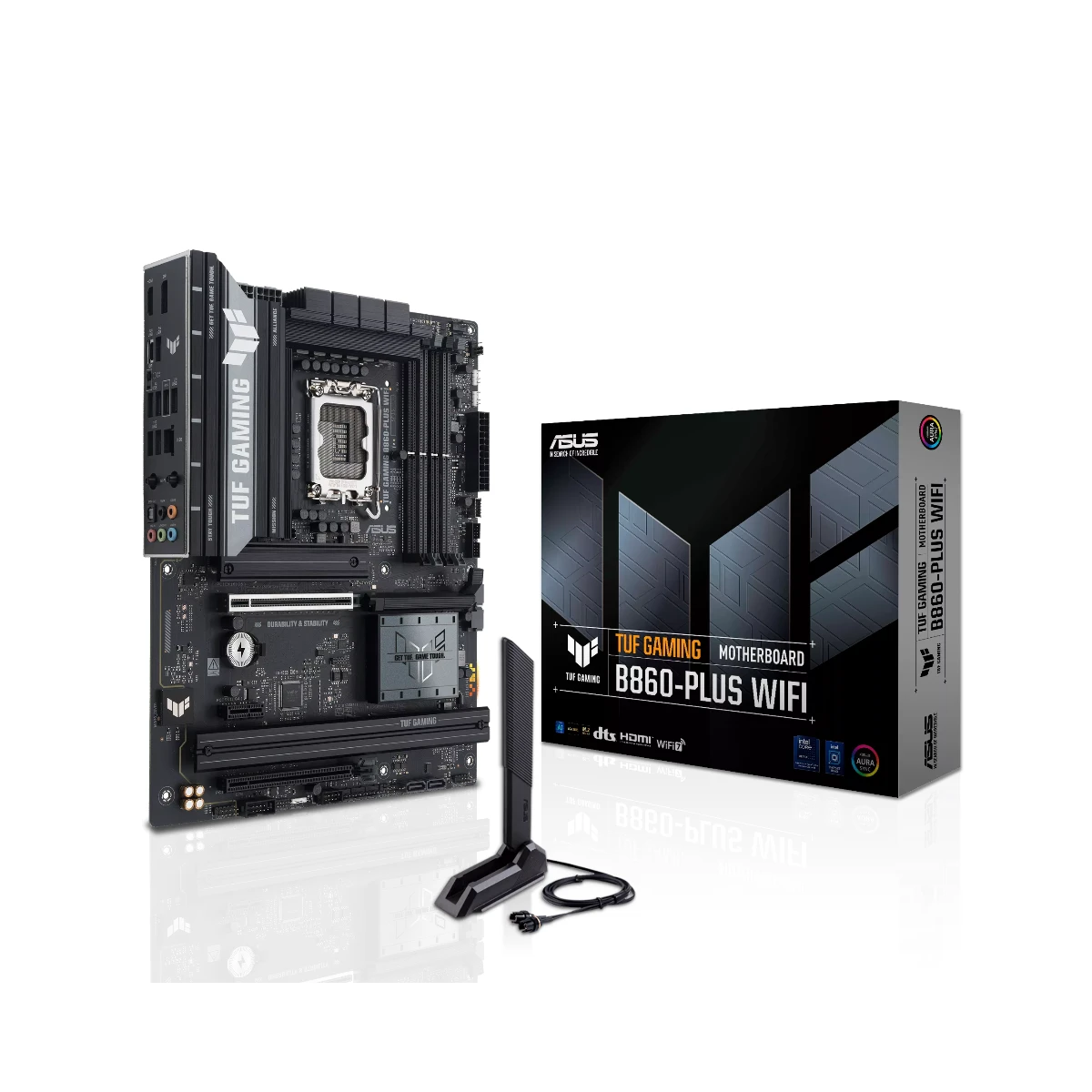 ASUS TUF GAMING B860-PLUS WIFI LGA 1851 ATX Gaming Motherboard | 90MB1JL0-M0EAY0