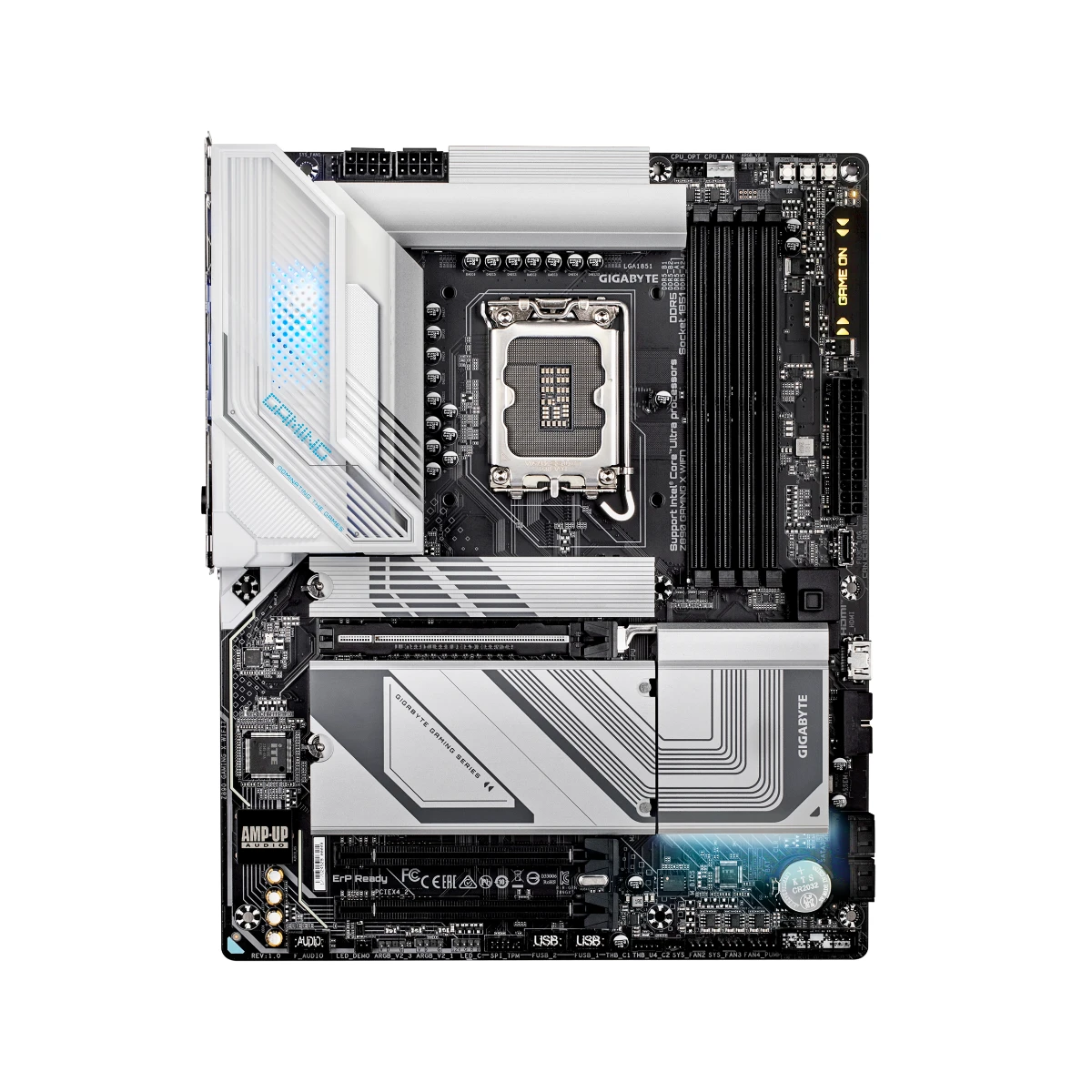 Gigabyte Z890 GAMING X WIFI7 LGA 1851 ATX Gaming Motherboard – Black | Z890-GAMING-X-WIFI7 view 2