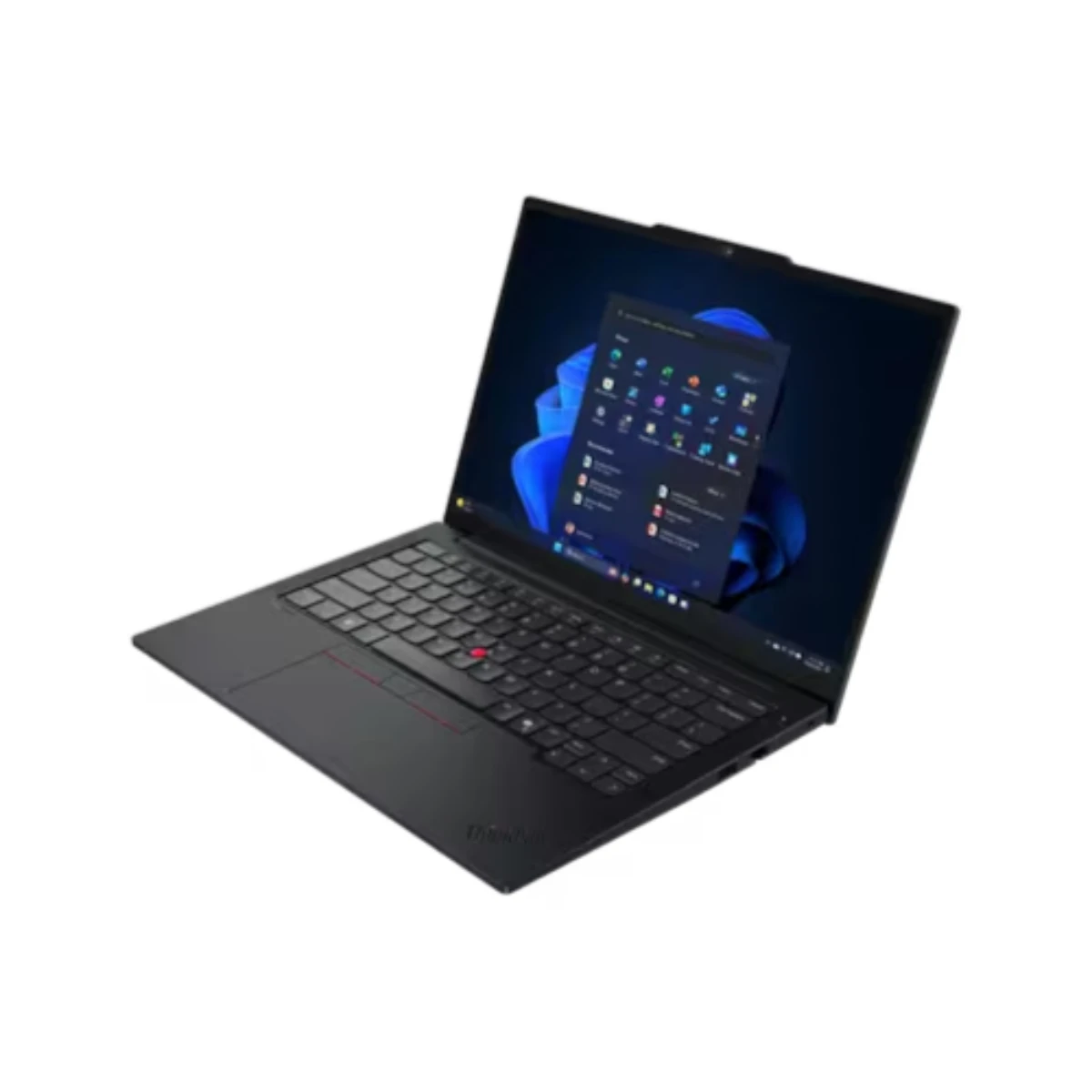Lenovo ThinkPad E14 Laptop (Intel Iris Graphics, Intel Core i7-1355U, 8GB RAM, 512GB SSD, 14" WUXGA, Windows 11 Pro, Black) - 21JK001UGR view 2