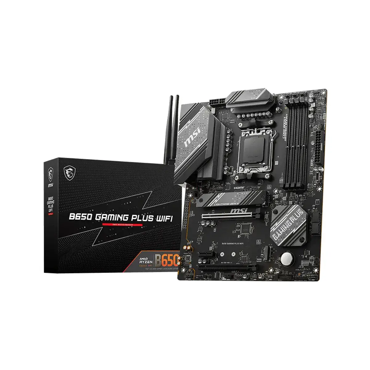 MSI B650 Gaming Plus WiFi ATX Motherboard AMD AM5 DDR5 - 911-7E26-008