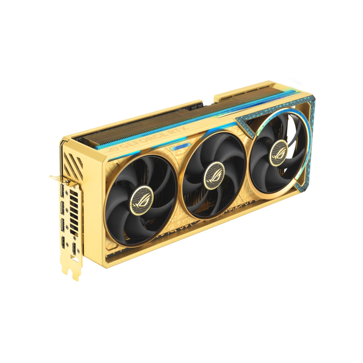 ASUS ROG Astral GeForce RTX 5090 Dhahab OC Edition Graphics Card, 32GB GDDR7, DLSS 4 - 90YV0LW6-M0NM00 view 2