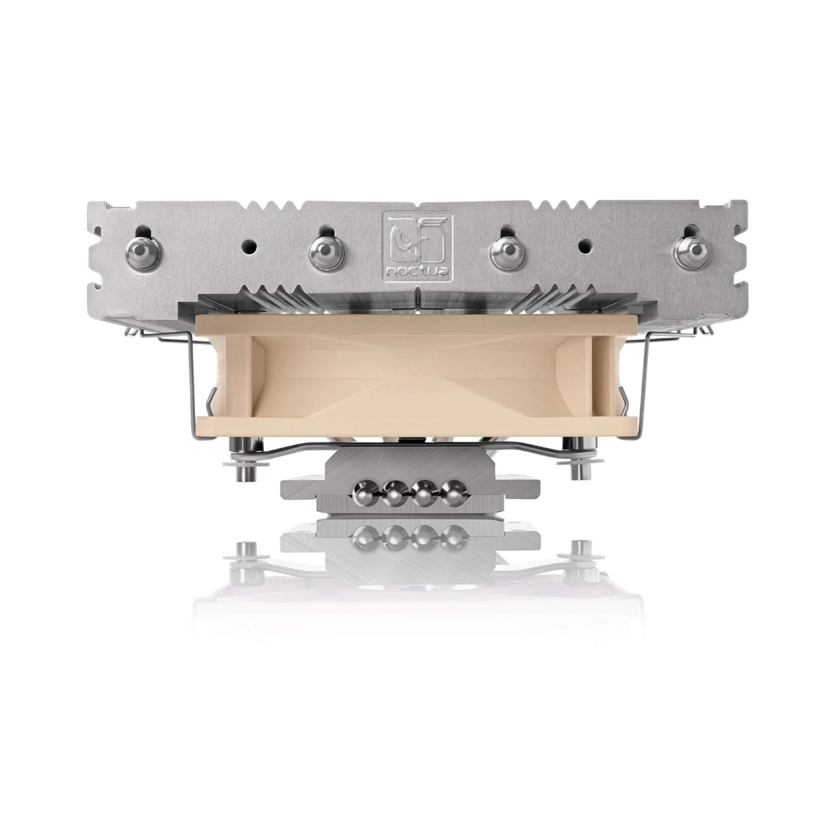 Noctua NH-L12 Ghost S1 Edition Low Profile Air CPU Cooler - Brown (NF-B9 92mm + NF-A12x15 120mm PWM Fans, SSO2 Bearing) - NH-L12 Ghost S1 view 2