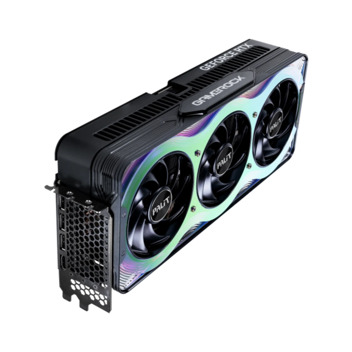 PALIT GeForce RTX 5070 Ti GAMEROCK Graphics Card, 16GB GDDR7, DLSS 4 - NE7507T019T2-GB2030G view 3