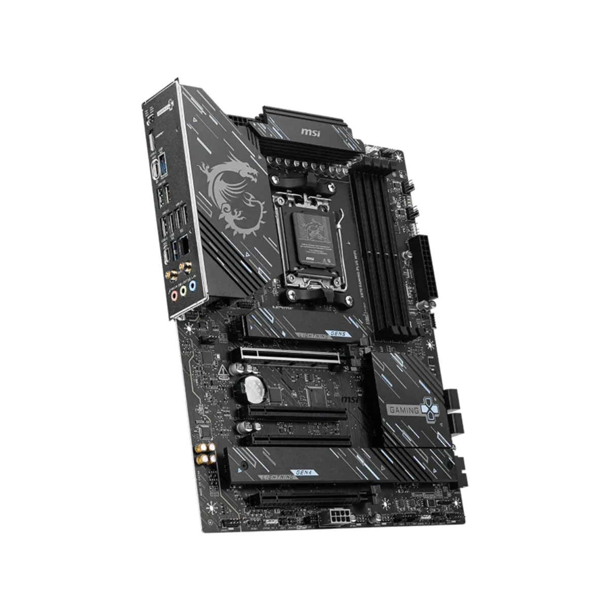 MSI X870 GAMING PLUS WIFI AM5 ATX Motherboard | MOT-MSI-04359 view 3