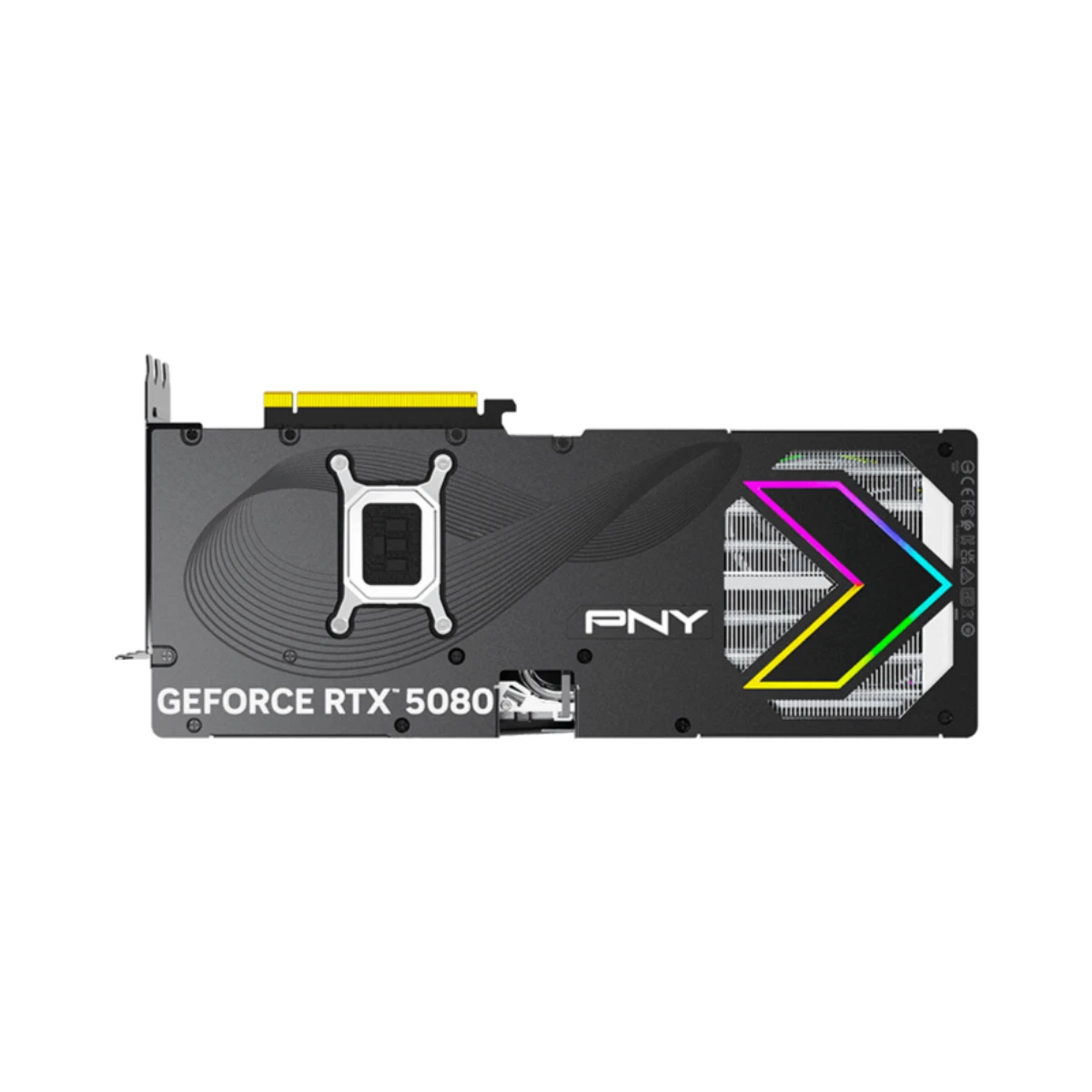 PNY GeForce RTX 5080 OC EPIC-X RGB Graphics Card, 16GB GDDR7, DLSS 4 - VCG508016TFXXPB1-O view 4
