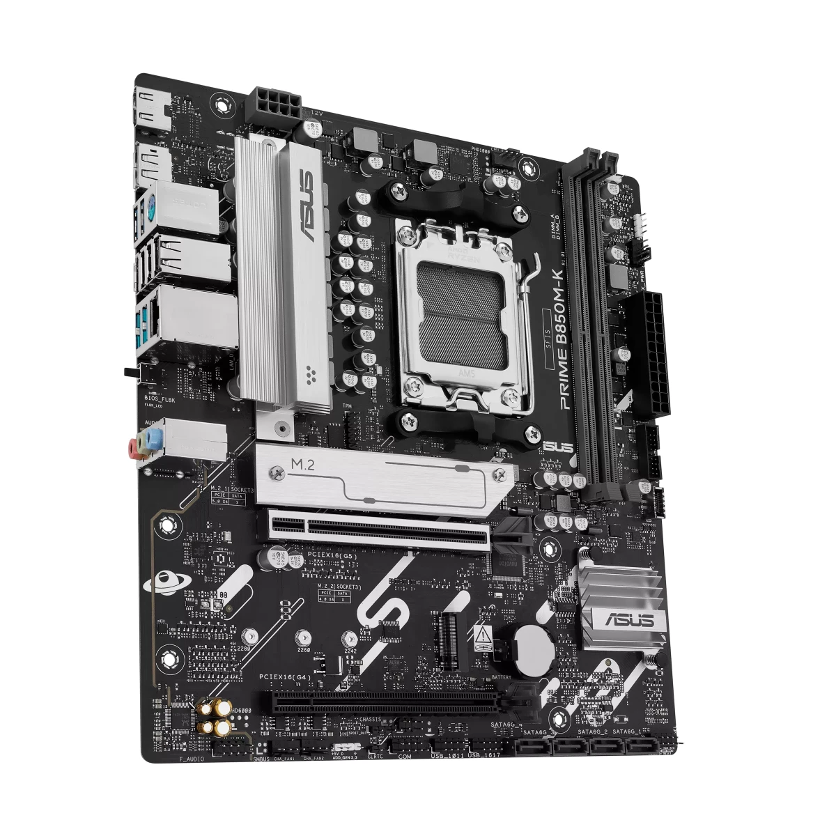 ASUS PRIME B850M-K AM5 DDR5 PCIe 5.0 Micro-ATX Motherboard | 90MB1LV0-M0EAY0 view 3