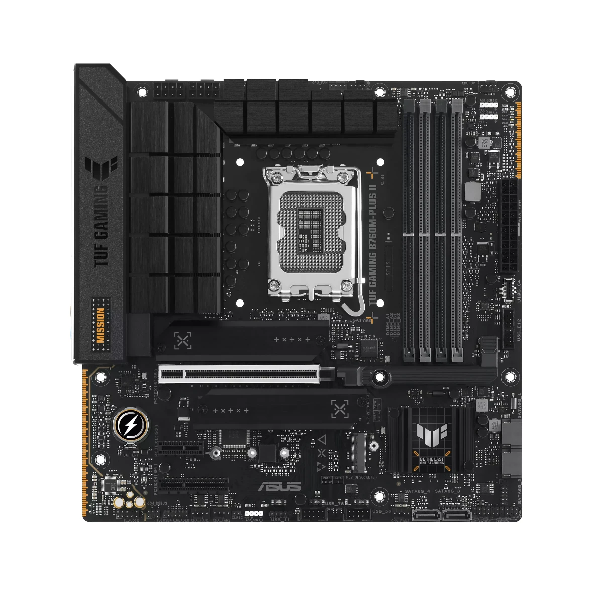 ASUS TUF GAMING B760M-PLUS II DDR5 LGA 1700 Micro-ATX Motherboard - 90MB1HD0-M0EAY0