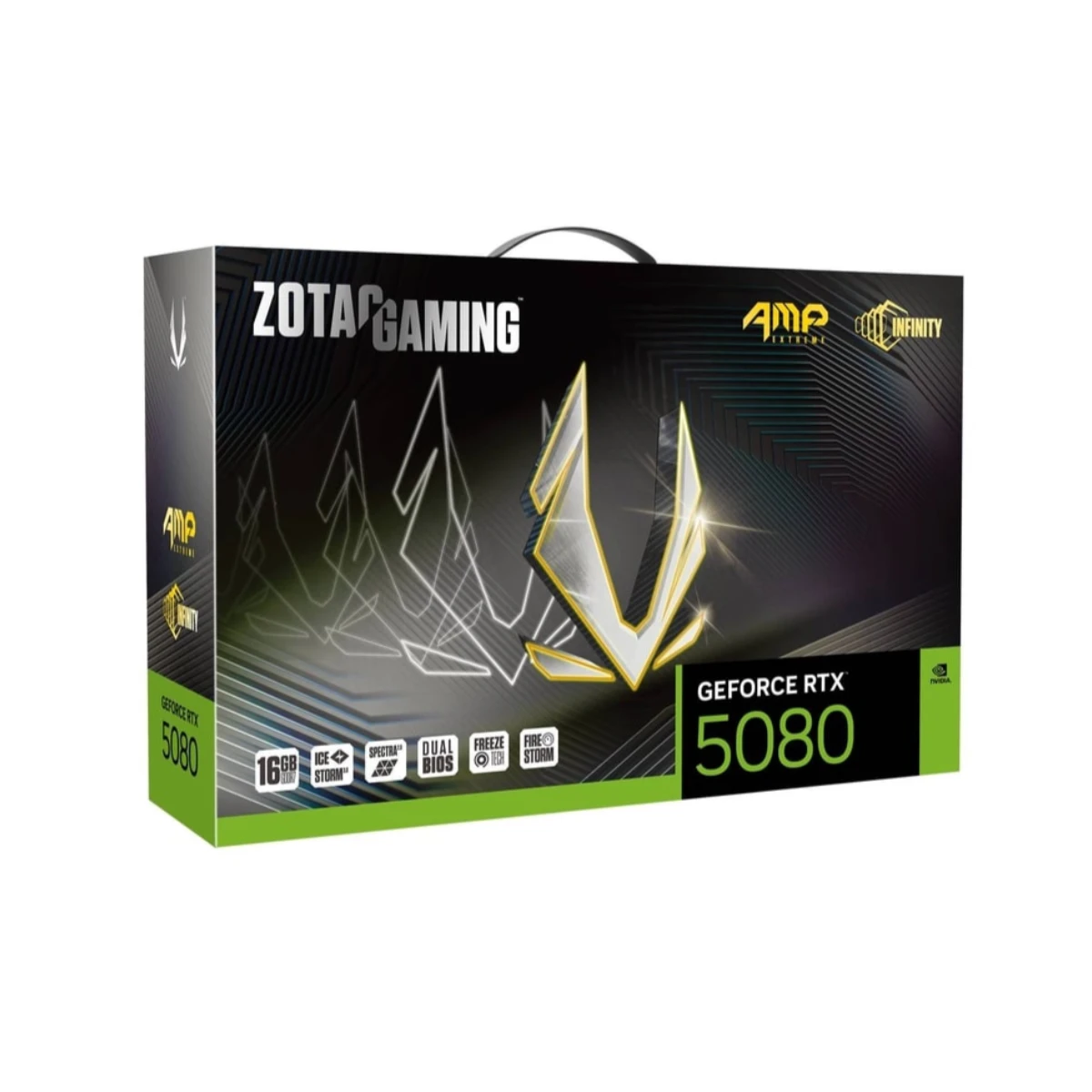 ZOTAC GAMING GeForce RTX 5080 AMP Extreme INFINITY Graphics Card, 16GB GDDR7, DLSS 4 - ZT-B50800B-10P