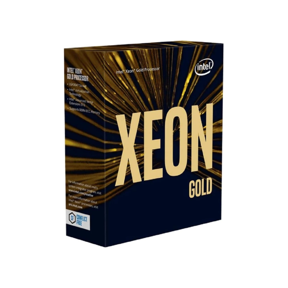 Intel Xeon Gold 5218 16-Core / 32-Thread LGA 3647 Server Processor | Box (BX806955218)