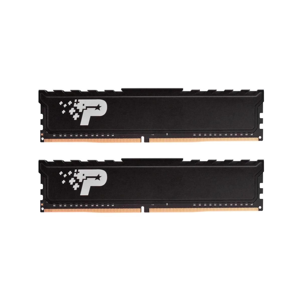 PATRIOT SIGNATURE PREMIUM DDR4 RAM 16GB (2x8GB) 3200MT/s CL22 1.2V UDIMM Desktop Memory Kit with Heatshield - PSP416G3200KH1