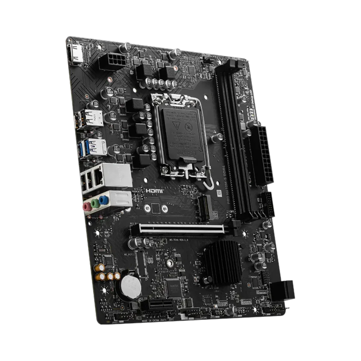 MSI PRO H610M-S DDR4 Intel LGA 1700 M-ATX Motherboard - Black | 911-7E44-013 view 3