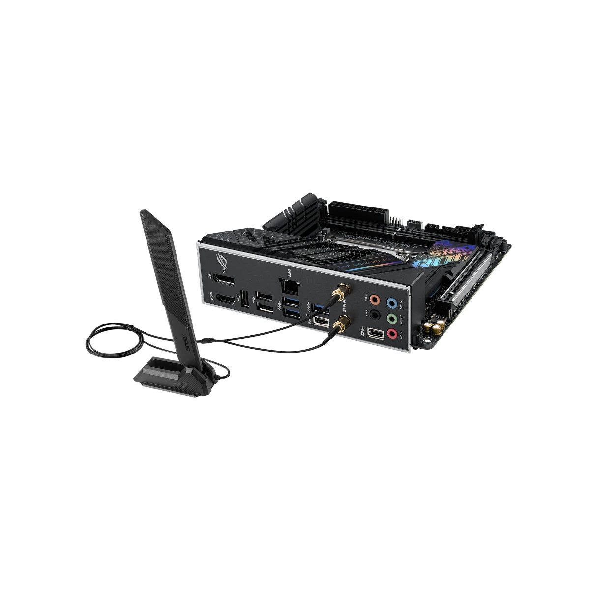 ASUS ROG Strix B760-I Gaming WiFi Intel LGA1700 DDR5 Mini-ITX Motherboard | 90MB1D90-M0EAY0 view 4