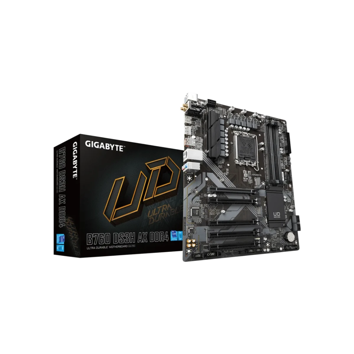 GIGABYTE B760 DS3H AX DDR4 Intel LGA1700 ATX Motherboard | B760-DS3H-AX-DDR4