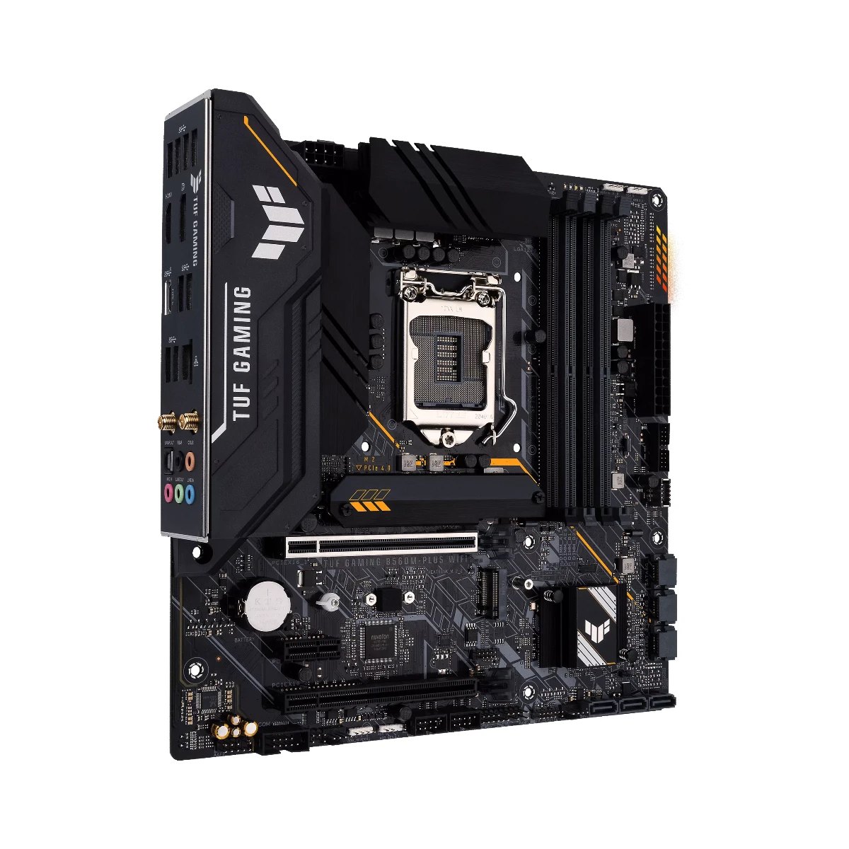 ASUS TUF Gaming B560M-PLUS WiFi Intel LGA 1200 Micro-ATX Motherboard | 90MB1770-M0EAY0 view 3