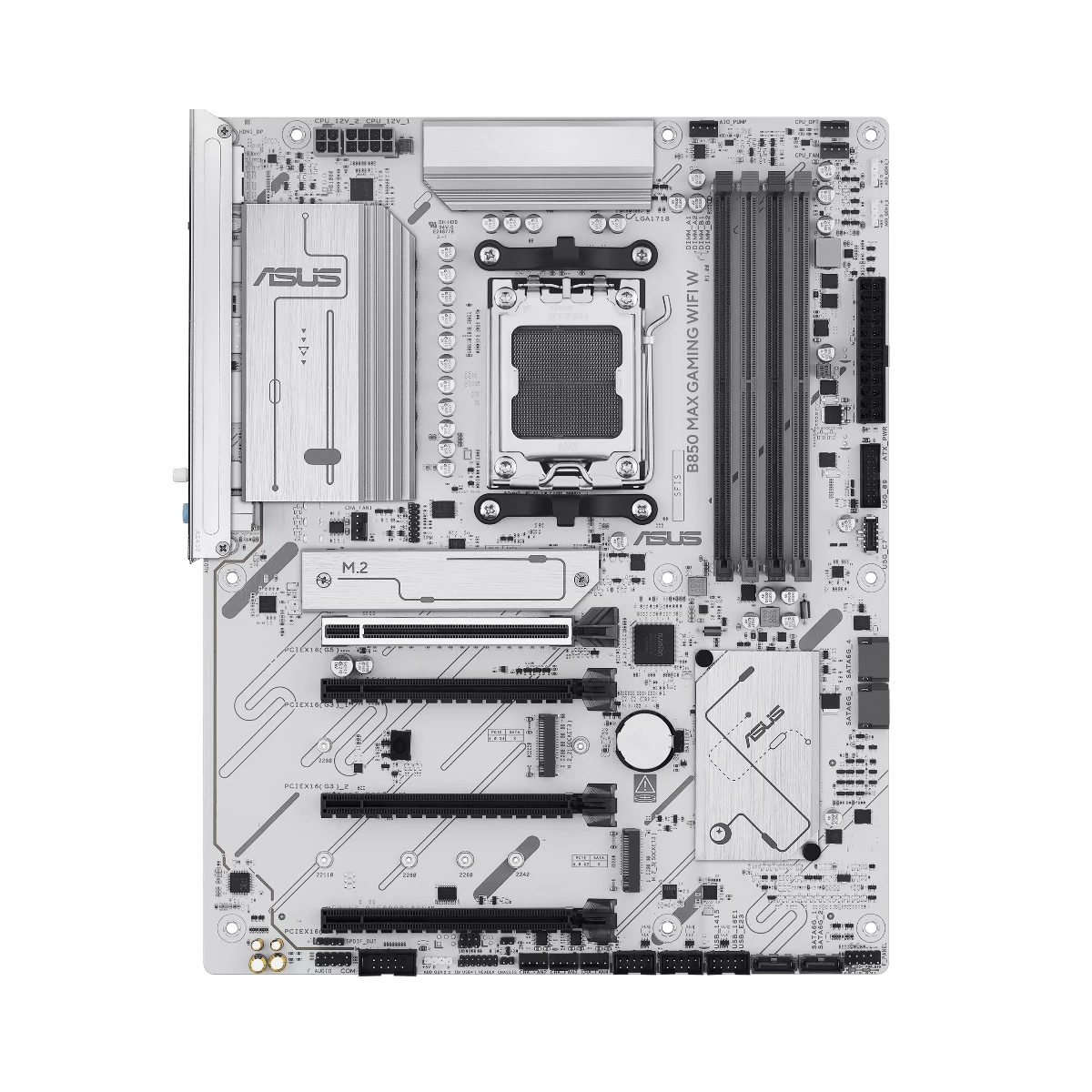 ASUS B850 MAX GAMING WIFI W AMD AM5 ATX Motherboard | 90MB1M10-M0EAY0 view 2