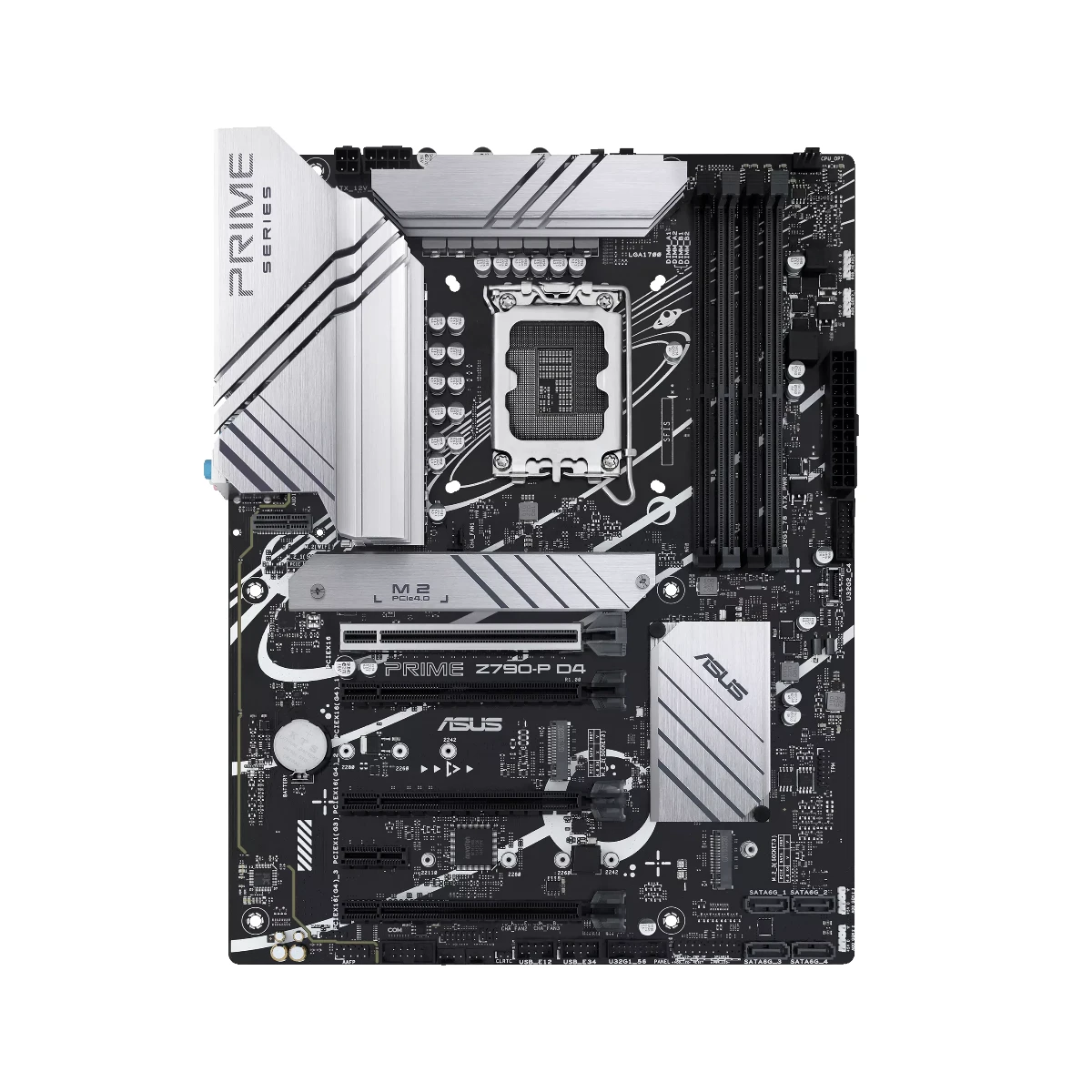 ASUS PRIME Z790-P D4 Intel LGA 1700 ATX Motherboard - 90MB1DB0-M0EAY0