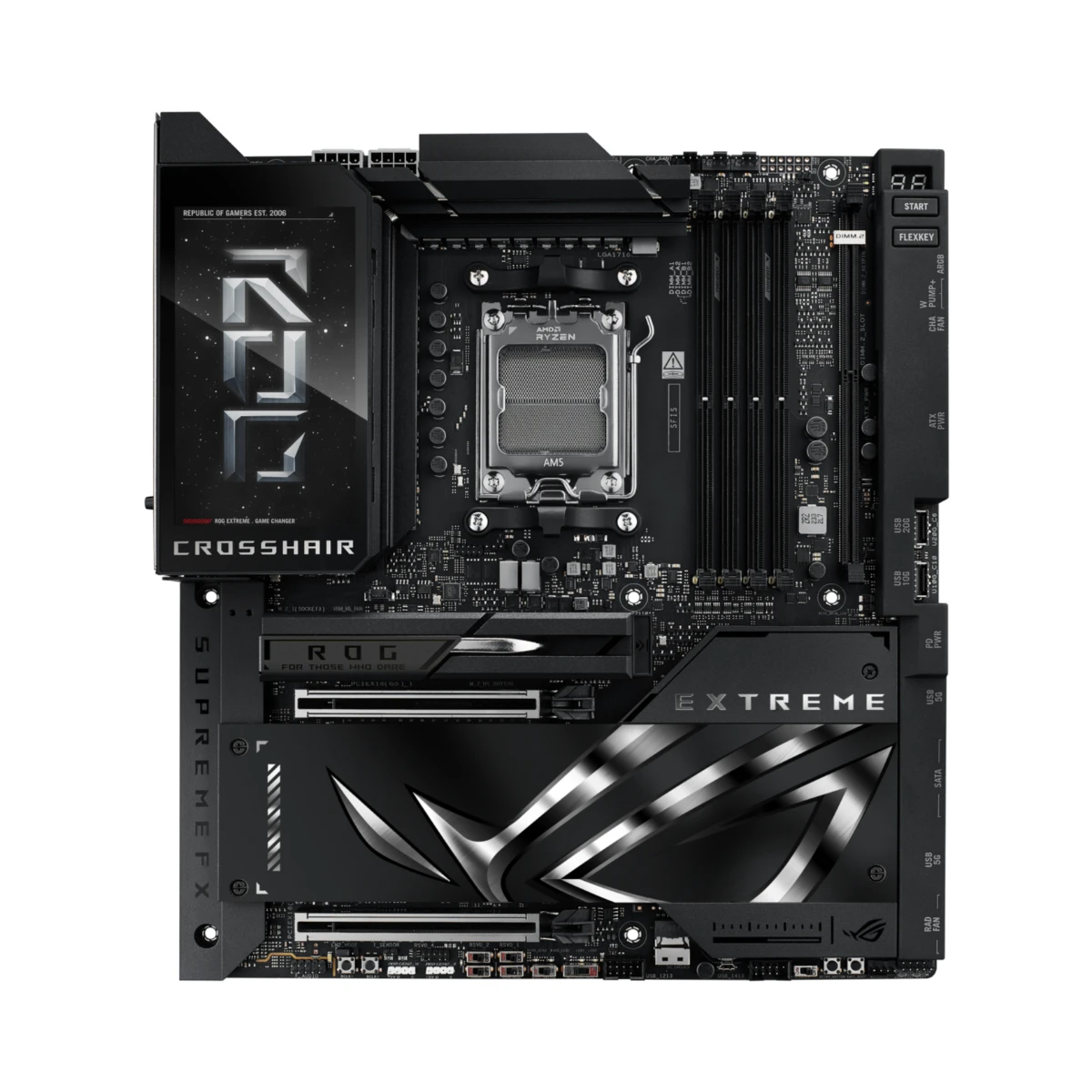 ASUS ROG CROSSHAIR X870E EXTREME E-ATX Motherboard | 90MB1LB0-M0EAY0 view 2