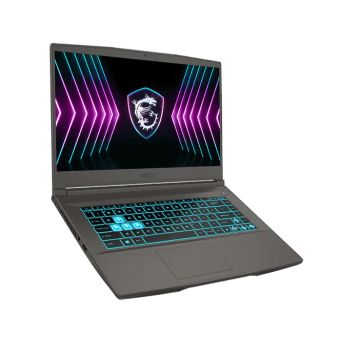 MSI Thin 15 B2RVE Gaming Laptop (GeForce RTX 4050, Intel Core 7 240H, 16GB RAM, 512GB SSD, 15.6" FHD IPS 144Hz, Windows 11 Home, Gray) - 9S7-16R831-3097 view 2