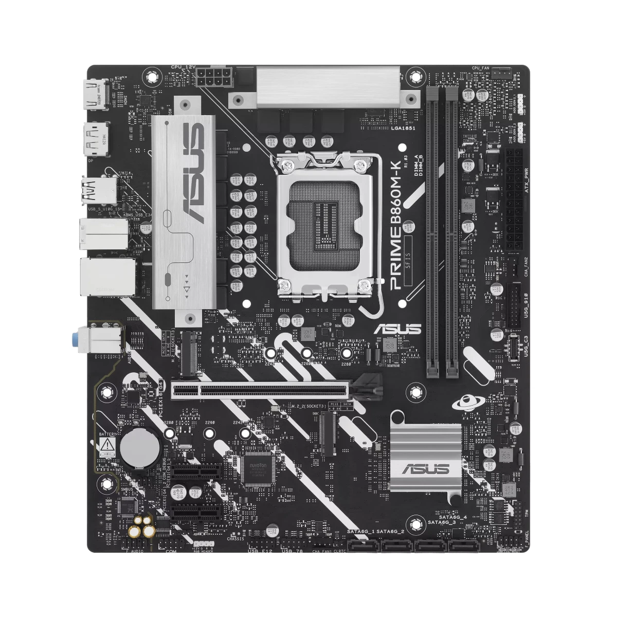 ASUS PRIME B860M-K LGA 1851 Micro-ATX Motherboard | 90MB1JT0-M0EAY0