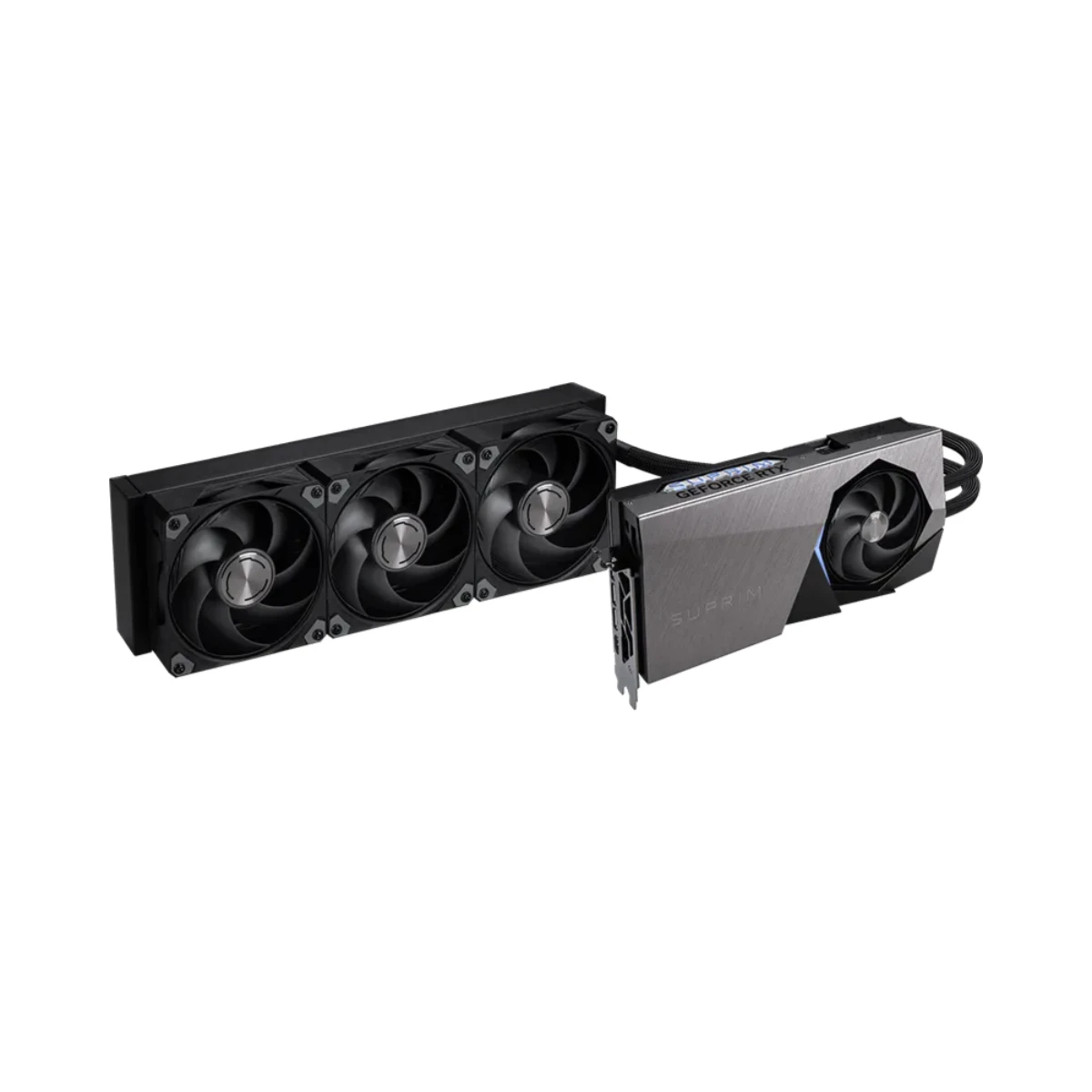 MSI GeForce RTX 5090 SUPRIM LIQUID SOC Graphics Card, 32GB GDDR7, DLSS 4 - G5090-32SLS view 2