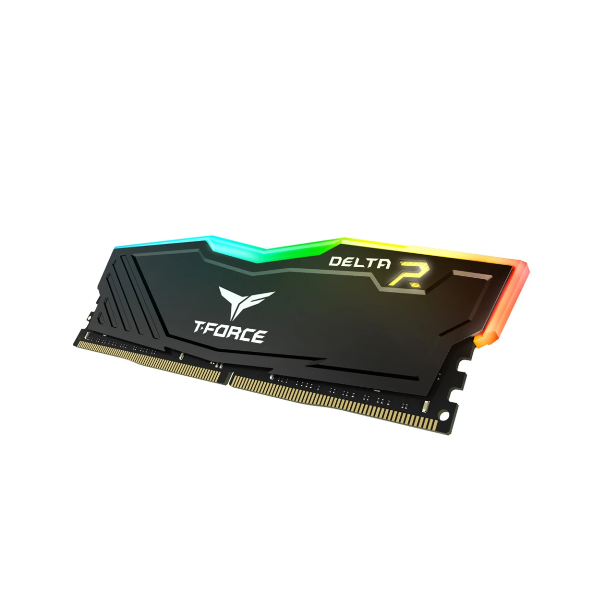 TEAMGROUP T-Force Delta RGB 32 GB (2x16GB) DDR4 3600MHz RAM Memory (CL18, Black) – TF3D416G3600HC18JBK view 3