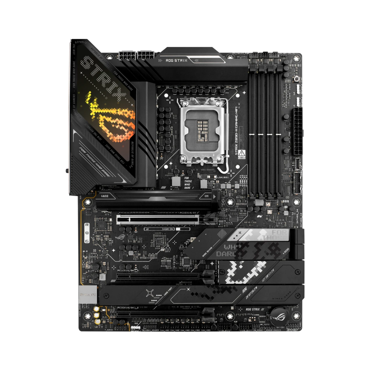 ASUS ROG STRIX Z890-H GAMING WIFI LGA 1851 ATX Gaming Motherboard | 90MB1K20-M0EAY0 view 2