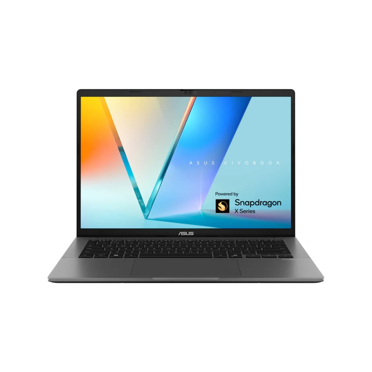 ASUS Vivobook S14 Laptop (Qualcomm Adreno GPU, Snapdragon X X1 26 100, 16GB RAM, 1TB SSD, 14.0" WQXGA, Windows 11 Home (ARM), Matte Gray) - S3407QA-KP014W