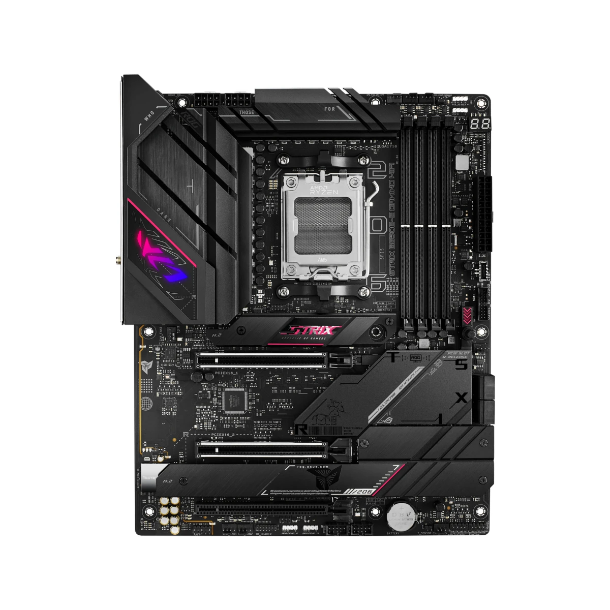 ASUS ROG Strix B650E-E Gaming WiFi AM5 ATX Motherboard – AMD B650E, DDR5, PCIe 5.0 | 90MB1BB0-M0EAY0