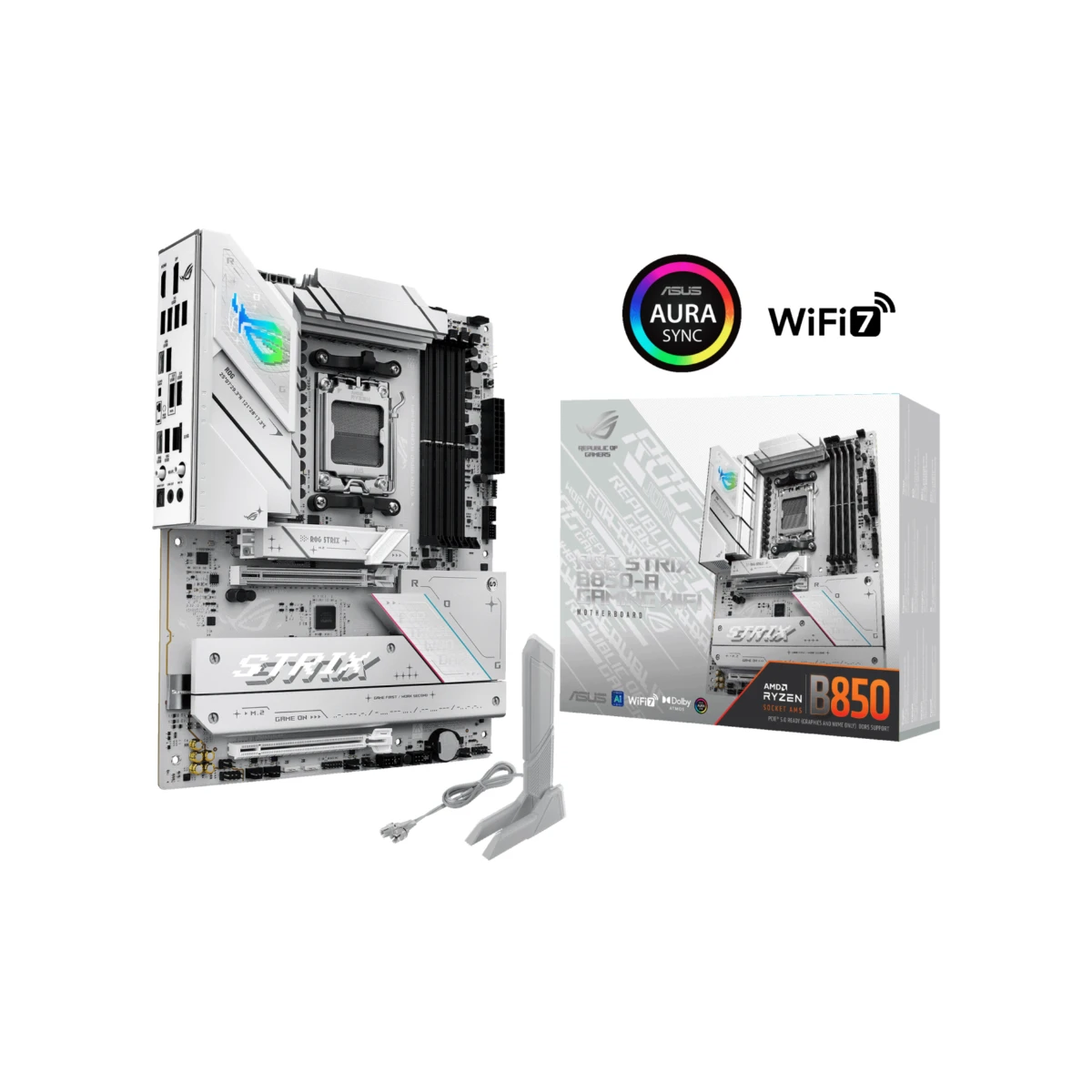 ASUS ROG STRIX B850-A GAMING WIFI AM5 ATX Gaming Motherboard | 90MB1J50-M0EAY0