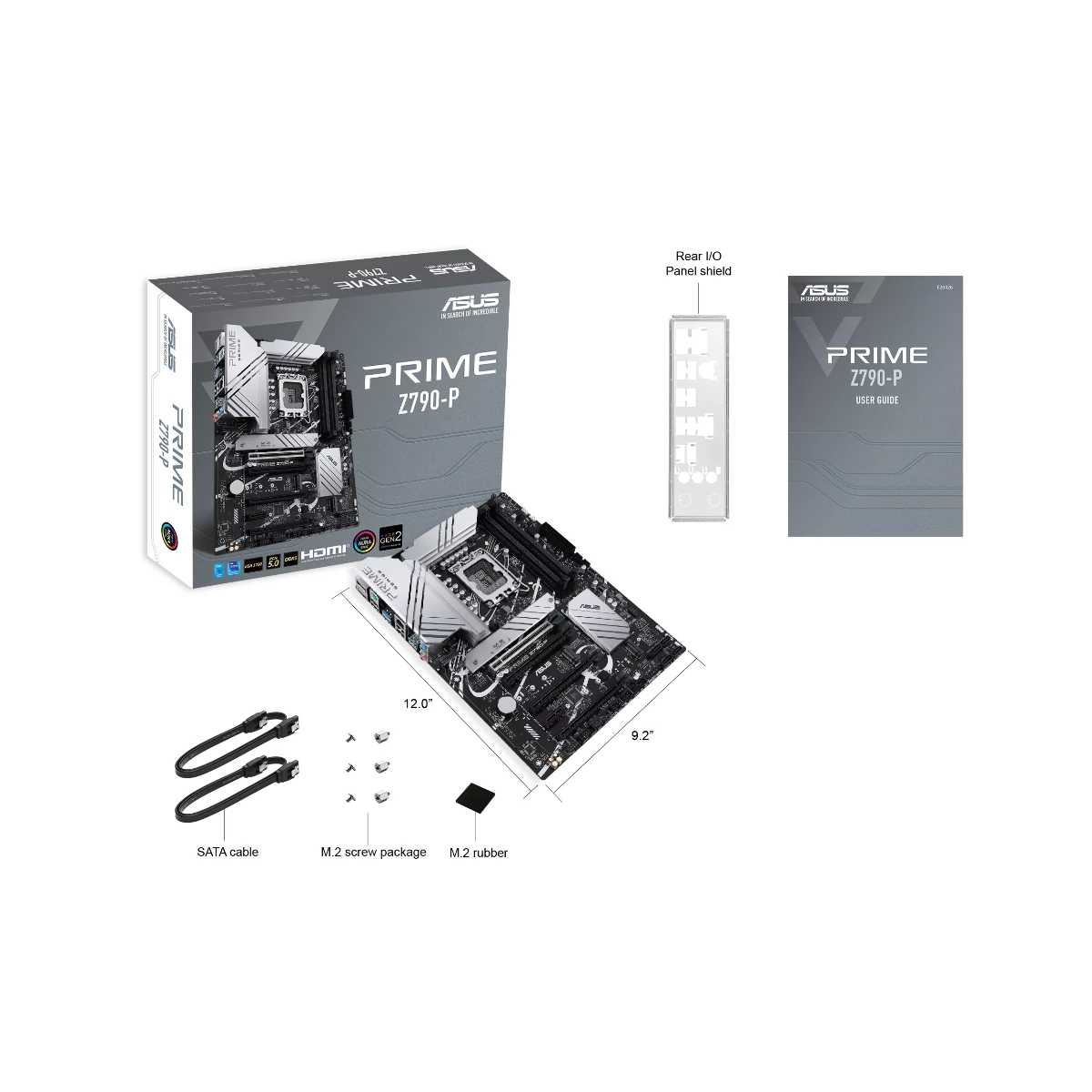 ASUS PRIME Z790-P Intel LGA 1700 ATX Motherboard - 90MB1CK0-M0EAY0 view 4