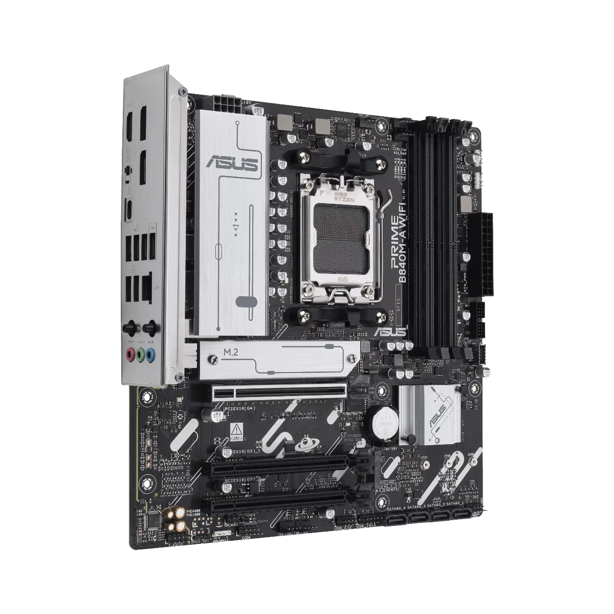 ASUS PRIME B840M-A WIFI AM5 Micro-ATX Motherboard | 90MB1J20-M0EAY0 view 3