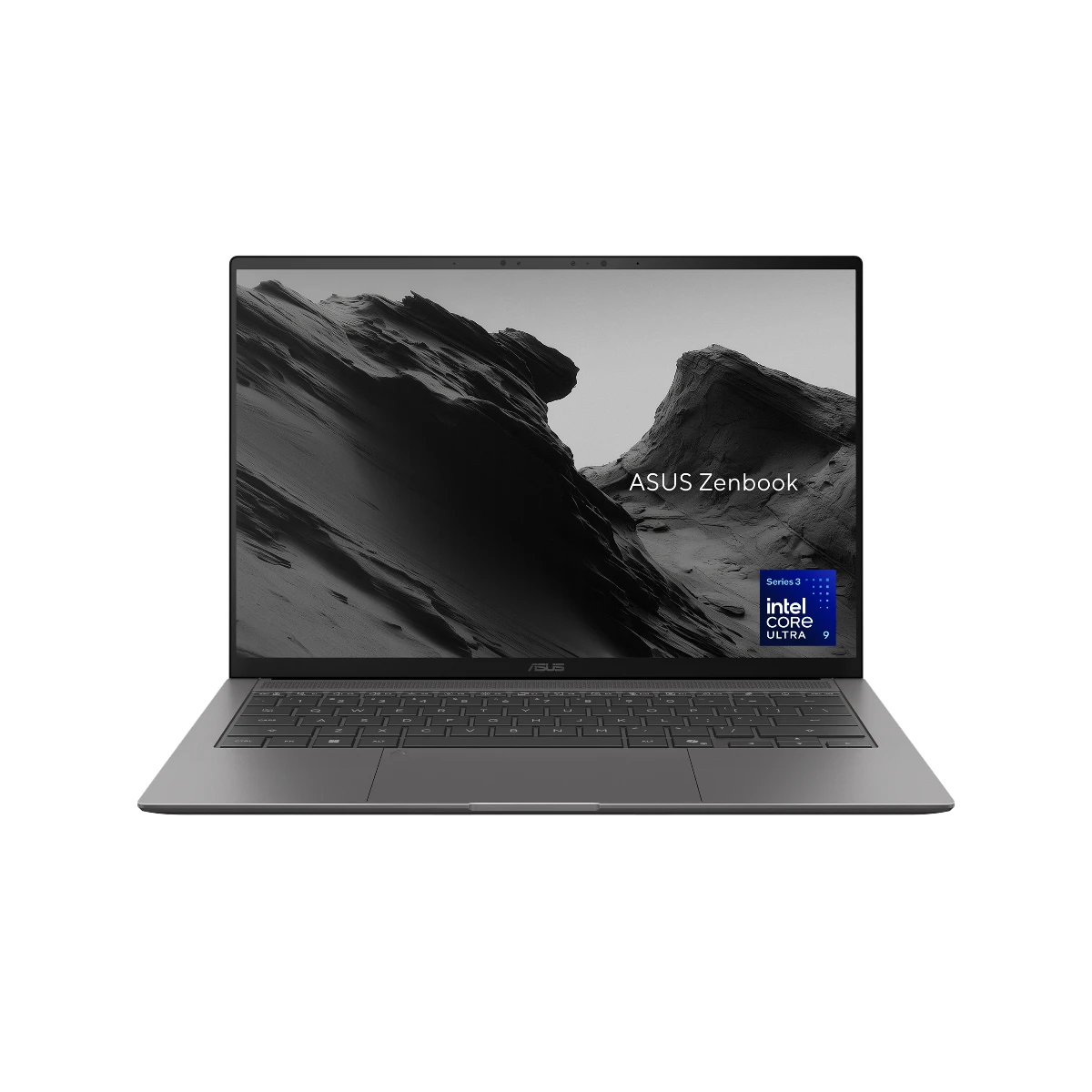 ASUS Zenbook S 14 OLED Laptop (Intel Arc Graphics, Intel Core Ultra 9 386H, 32GB RAM, 1TB SSD, 14.0" OLED 3K 120Hz, Windows 11 Home, Gray, Sleeve) - UX5406AA-SW114W