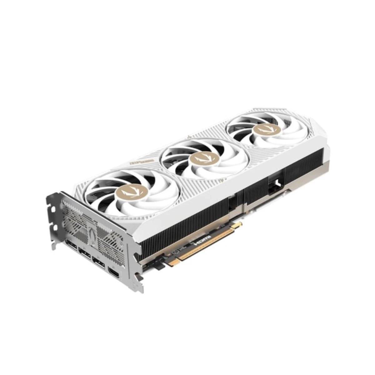 ZOTAC GAMING GeForce RTX 5070 Ti SOLID CORE OC White Graphics Card, 16GB GDDR7, DLSS 4 - ZT-B50710Q2-10P view 3