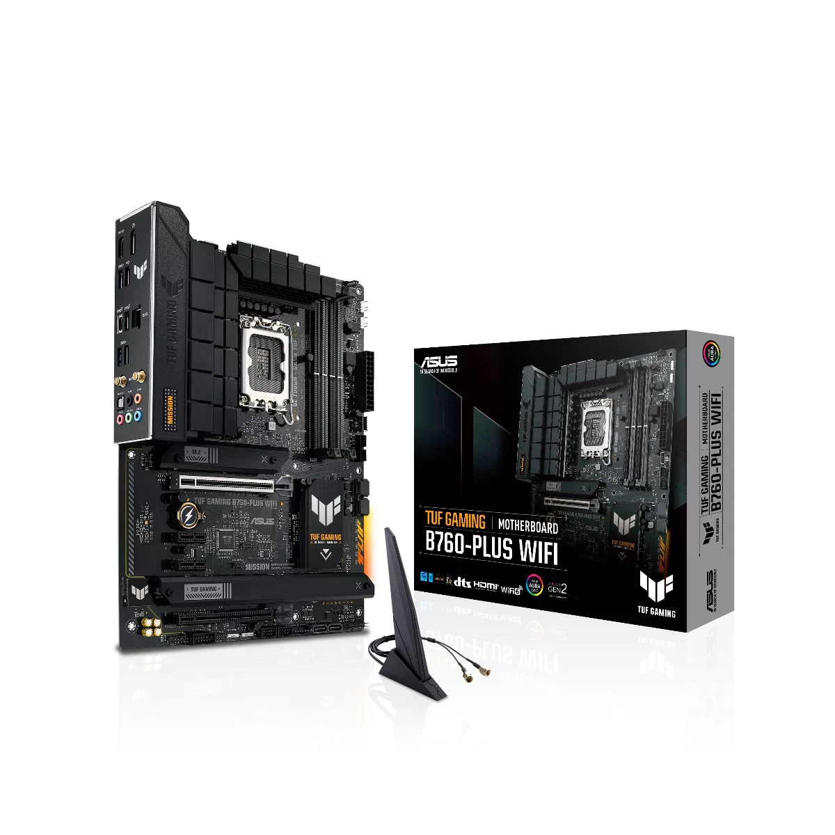 ASUS TUF Gaming B760-Plus WiFi ATX Motherboard Intel LGA 1700 DDR5 - 90MB1ER0-M0EAY0