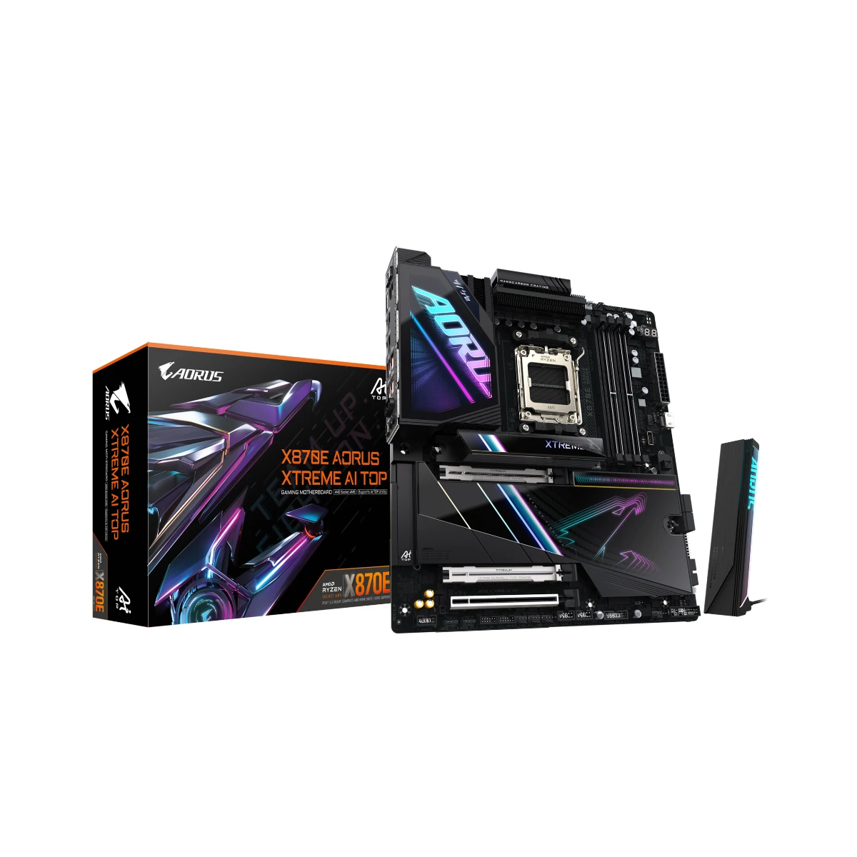Gigabyte X870E AORUS XTREME AI TOP AM5 E-ATX Gaming Motherboard | X870E-A-XTREME-AI-TOP