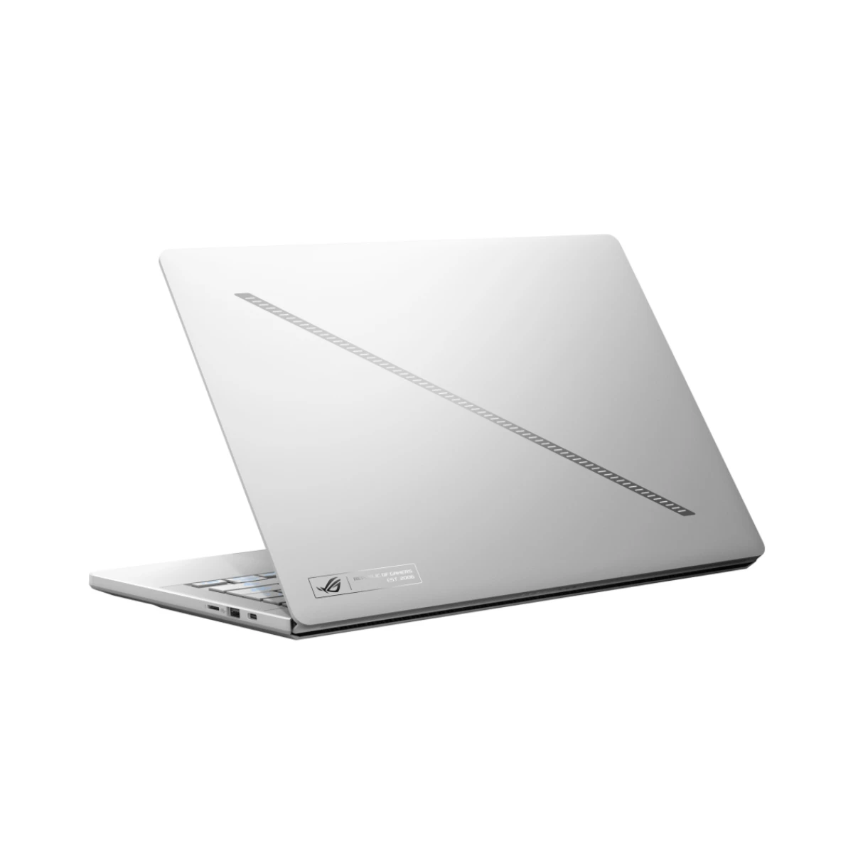 ASUS ROG Zephyrus G14 Gaming Laptop (GeForce RTX 5060, AMD Ryzen AI 9 HX 370, 32GB RAM, 1TB SSD, 14" WQXGA+ OLED 120Hz, Windows 11 Home, White) - GA403WM-AI-OLED-321W view 3