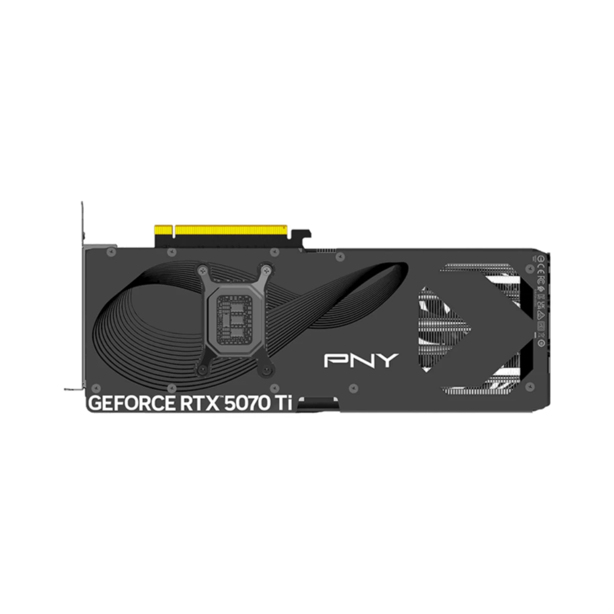 PNY GeForce RTX 5070 Ti OC Triple Fan Graphics Card, 16GB GDDR7, DLSS 4 - VCG5070T16TFXPB1-O view 4