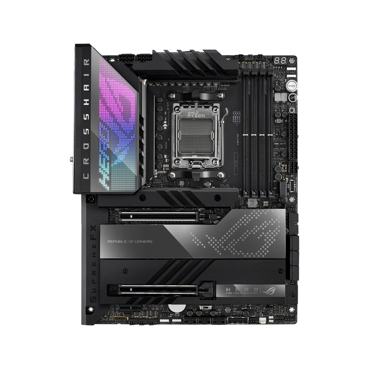 ASUS ROG Crosshair X670E Hero AM5 ATX Gaming Motherboard | 90MB1BC0-M0EAY0