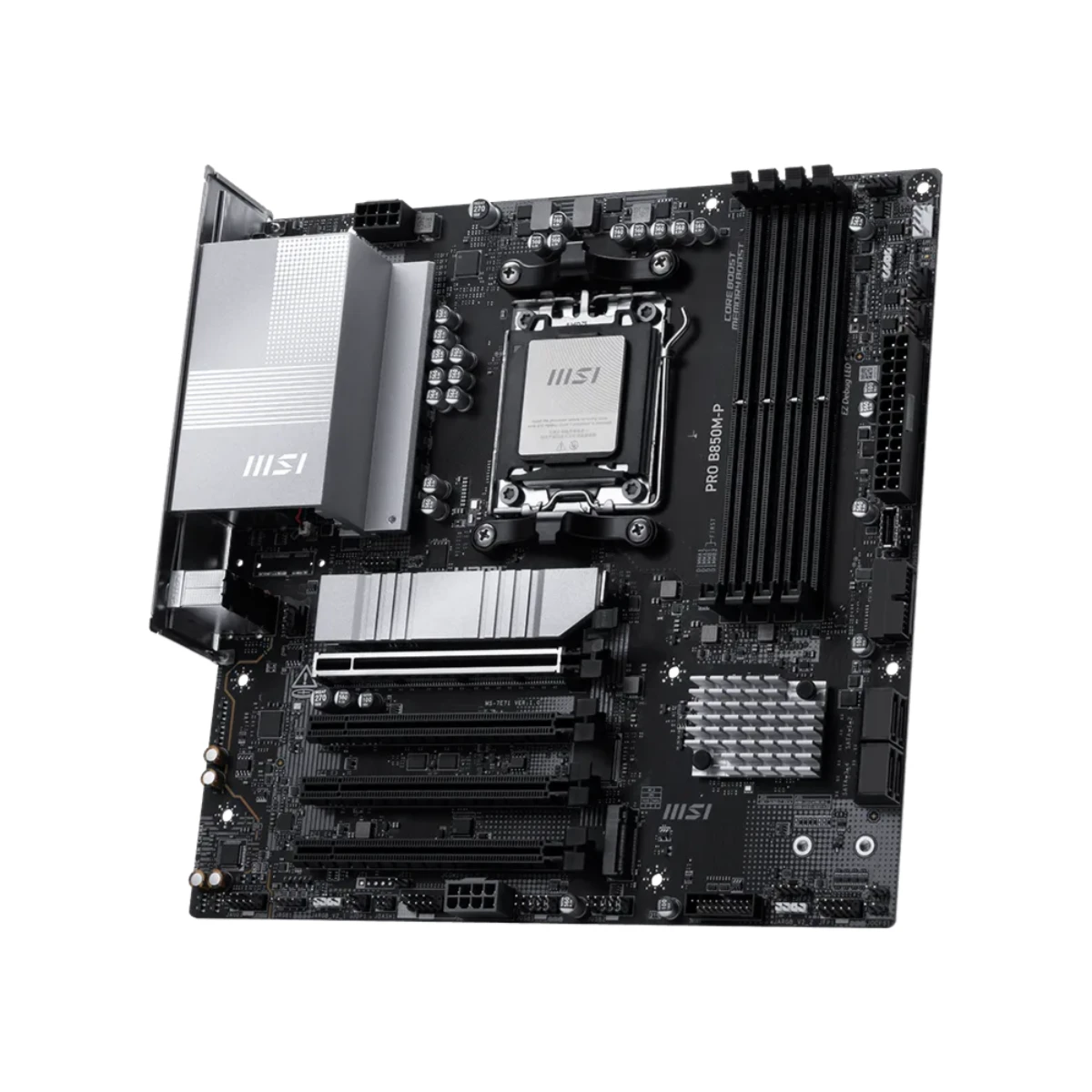 MSI PRO B850M-P AMD AM5 DDR5 mATX Motherboard – Black - 911-7E71-005 view 3