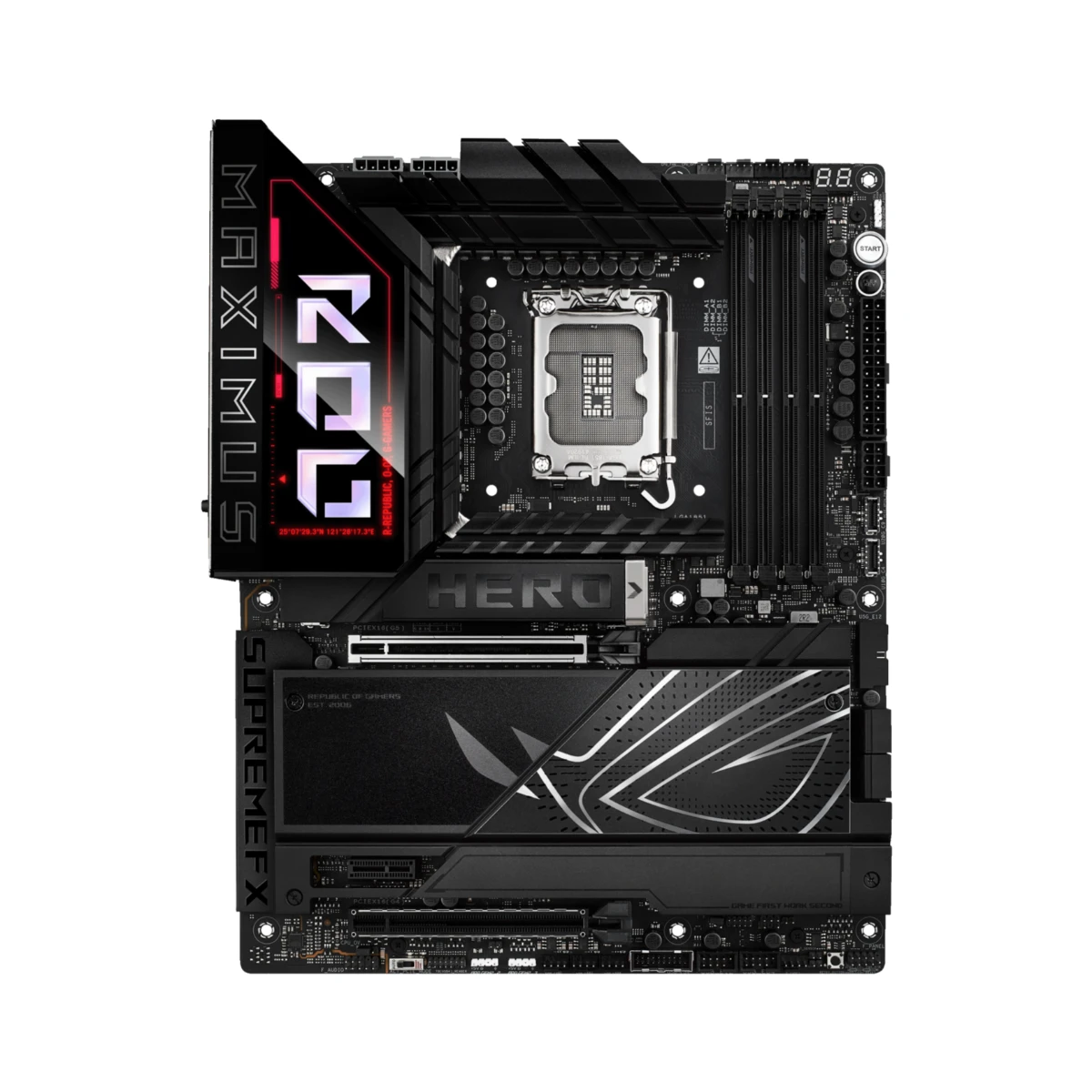 ASUS ROG MAXIMUS Z890 HERO LGA 1851 ATX Gaming Motherboard | 90MB1ID0-M0EAY0 view 2