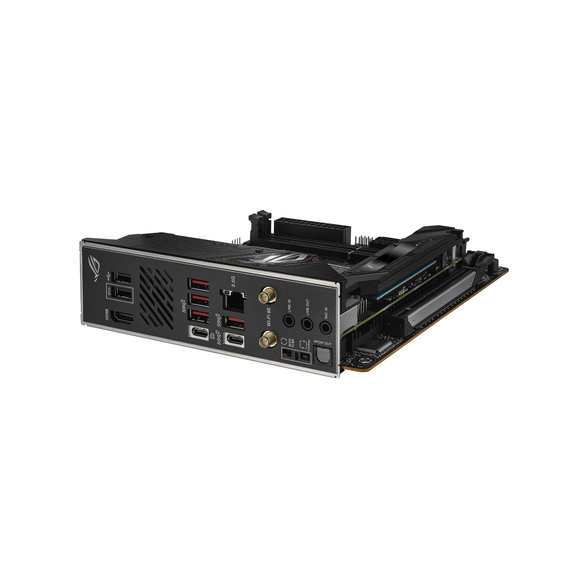 ASUS ROG Strix B650E-I GAMING WiFi AMD AM5 Mini-ITX Motherboard – DDR5, PCIe 5.0 | 90MB1BI0-M0EAY0 view 4