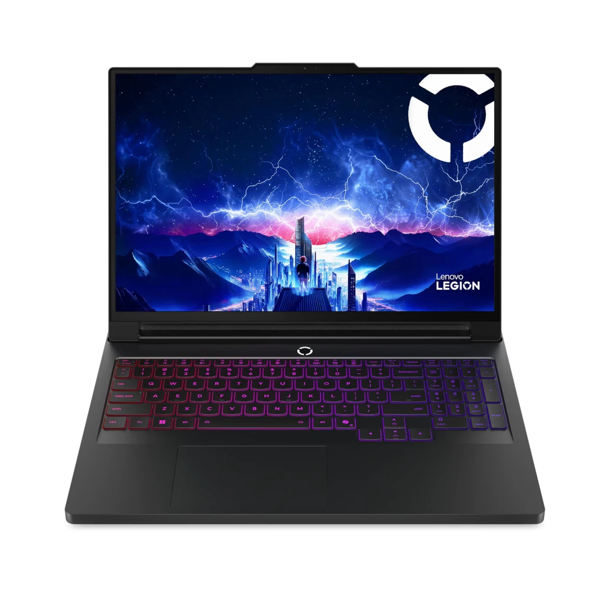 Lenovo Legion Pro 7 Gaming Laptop (GeForce RTX 5090, Intel Core Ultra 9 275HX, 64GB RAM, 2TB SSD, 16" WQXGA OLED 240Hz, DOS, Eclipse Black) - 16IAX10H-83F500AHPS