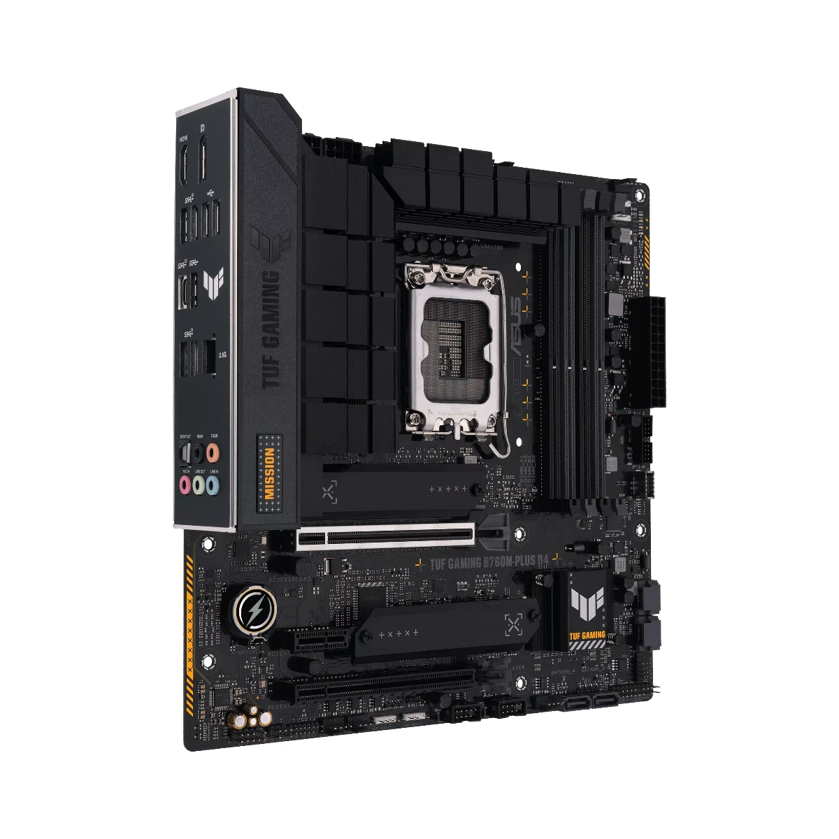 ASUS TUF Gaming B760M-Plus D4 Intel LGA1700 mATX Motherboard - 90MB1DI0-M0EAY0 view 2