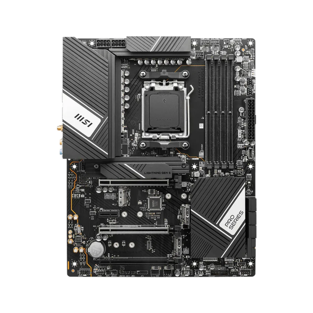 MSI PRO X670-P WiFi AMD AM5 ATX Gaming Motherboard - 911-7D67-006 view 2