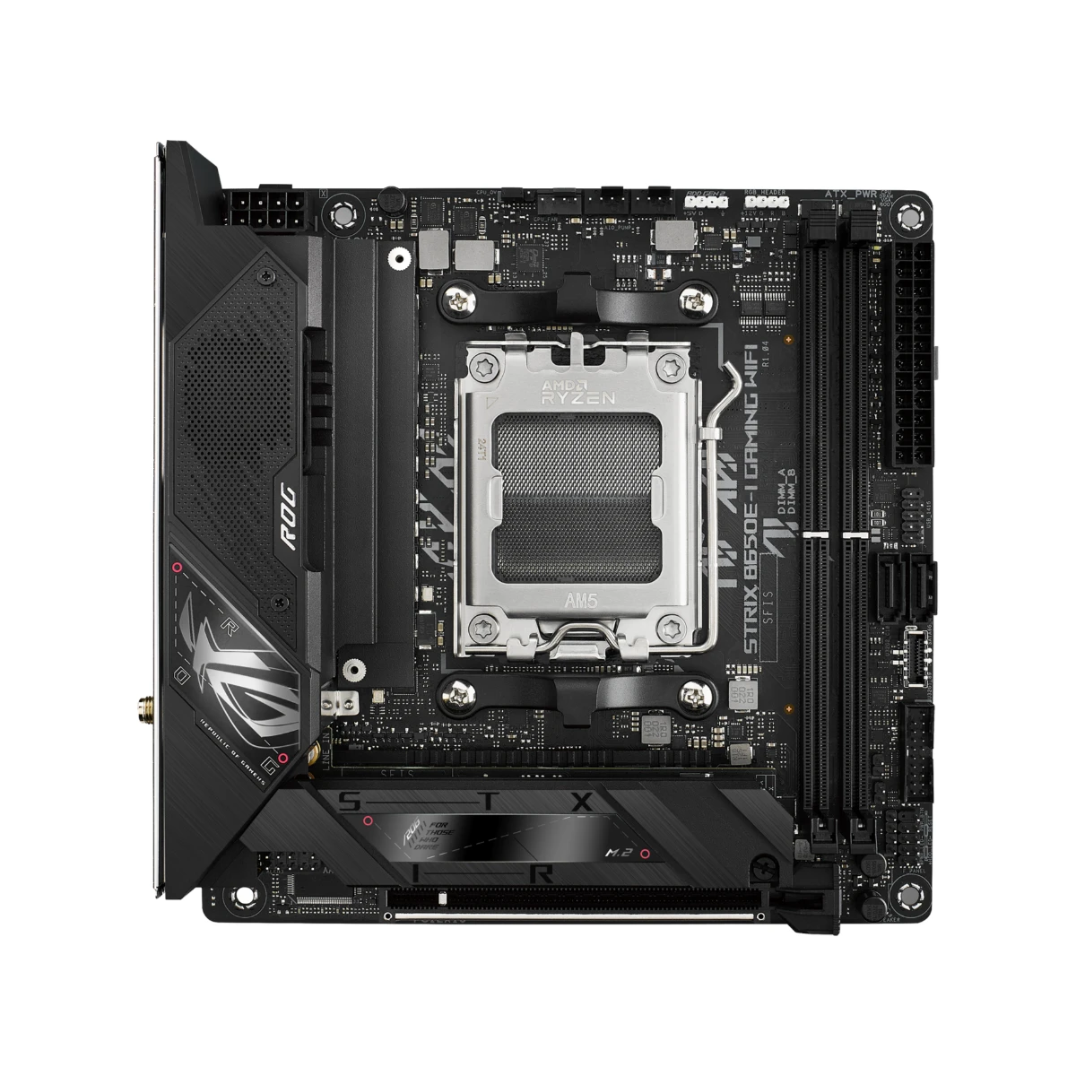 ASUS ROG Strix B650E-I GAMING WiFi AMD AM5 Mini-ITX Motherboard – DDR5, PCIe 5.0 | 90MB1BI0-M0EAY0