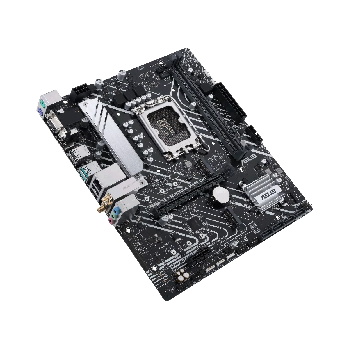 ASUS Prime H610M-A WiFi D4 Intel LGA1700 DDR4 mATX Motherboard - 90MB1C80-M0EAY0 view 3