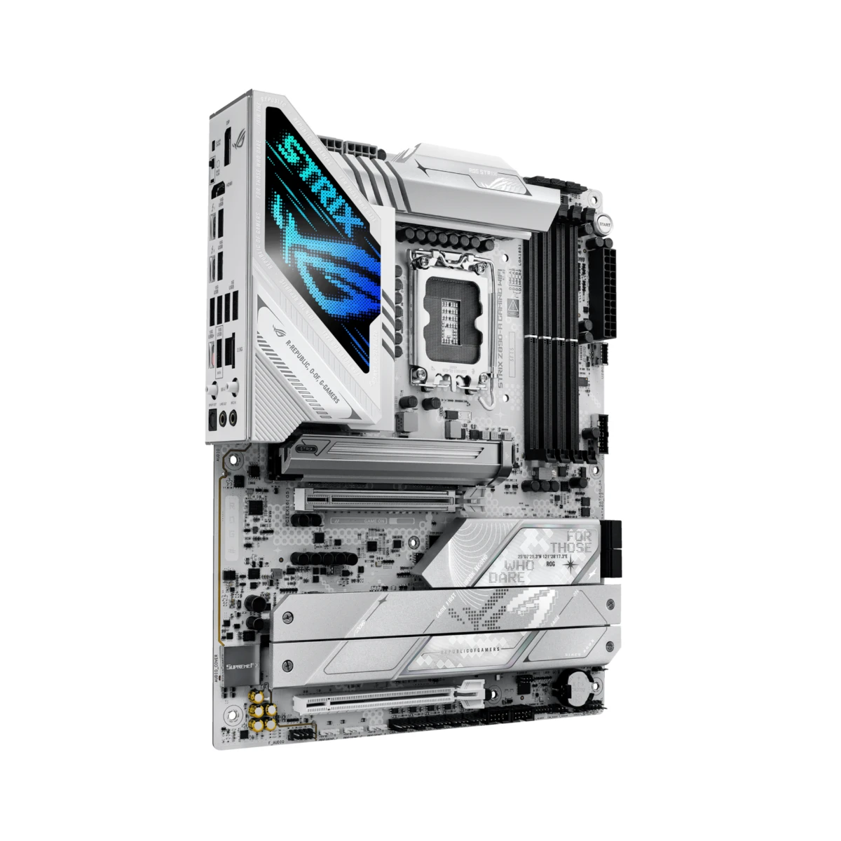 ASUS ROG STRIX Z890-A GAMING WIFI LGA 1851 ATX Gaming Motherboard – White | 90MB1I90-M0EAY0 view 3